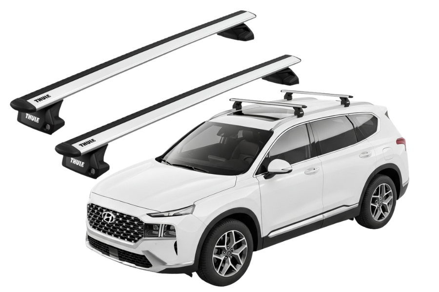 Barras THULE EVO WingBar para autos HYUNDAI Santa Fe desde 2018 - 2023