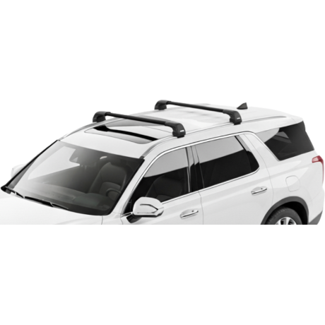 Barras THULE EDGE Flush para autos HYUNDAI Palisade desde 2019 negro