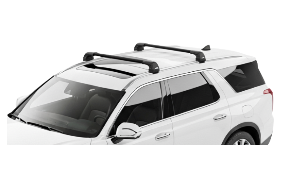Barras THULE EDGE Flush para autos HYUNDAI Palisade desde 2019 negro
