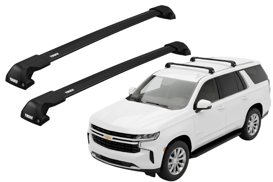 Barras THULE EDGE Flush para autos CHEVROLET Tahoe desde 2021 negro