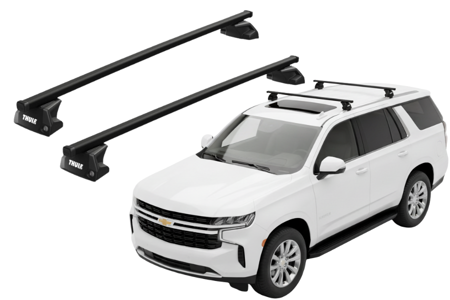 Barras THULE EVO SquareBar para autos CHEVROLET Tahoe desde 2021