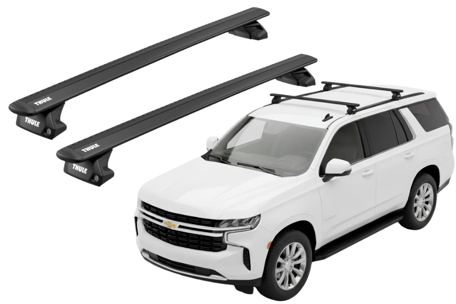 Barras THULE EVO WingBar para autos CHEVROLET Tahoe desde 2021 negro
