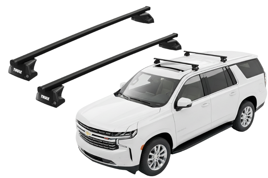 Barras THULE EVO SquareBar para autos CHEVROLET Suburban desde 2021