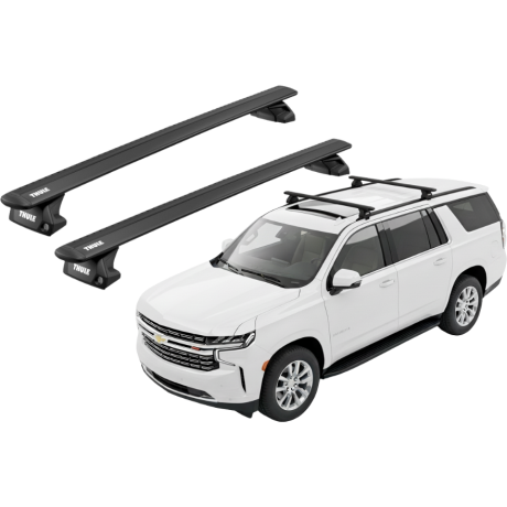Barras THULE EVO WingBar para autos CHEVROLET Suburban desde 2021 negro