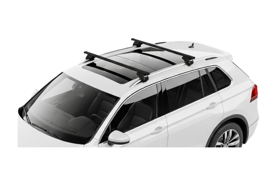Barras THULE SmartRack XT para autos VOLKSWAGEN Tiguan desde 2016-2024
