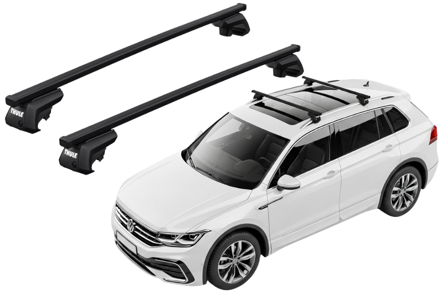 Barras THULE SmartRack XT para autos VOLKSWAGEN Tiguan desde 2016-2024