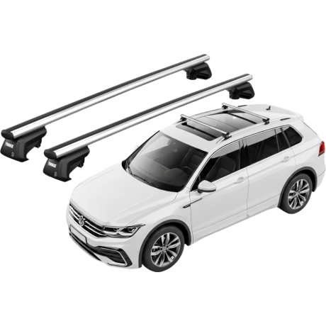 Barras THULE SmartRack XT AluBar para autos VOLKSWAGEN Tiguan desde 2016