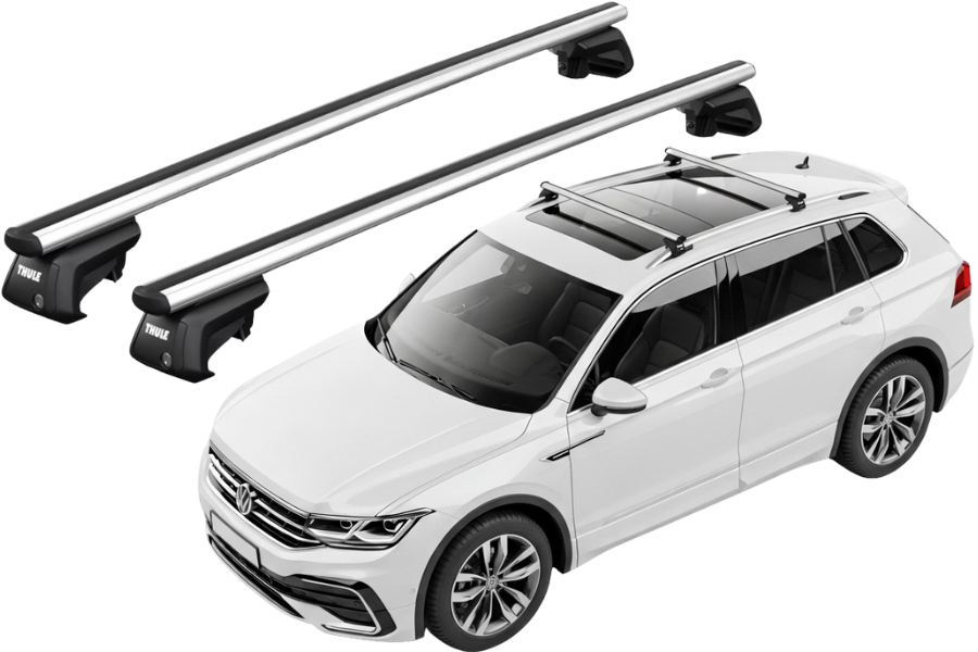 Barras THULE SmartRack XT AluBar para autos VOLKSWAGEN Tiguan desde 2016