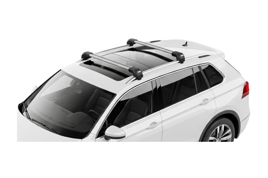Barras THULE EDGE Flush para autos VOLKSWAGEN Tiguan desde 2016-2024