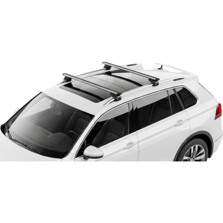 Barras THULE EVO WingBar para autos VOLKSWAGEN Tiguan desde 2016-2024