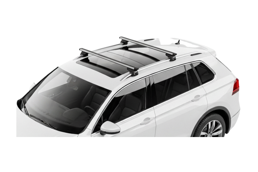 Barras THULE EVO WingBar para autos VOLKSWAGEN Tiguan desde 2016-2024
