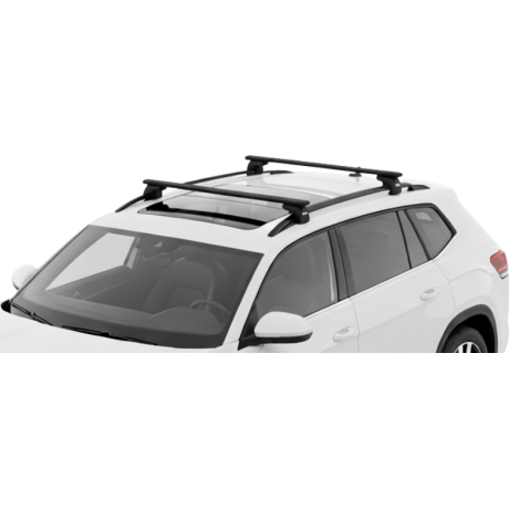 Barras THULE EVO WingBar para autos VOLKSWAGEN Atlas desde 2018 negro