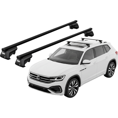 Barras THULE EVO SquareBar para autos VOLKSWAGEN Atlas desde 2018