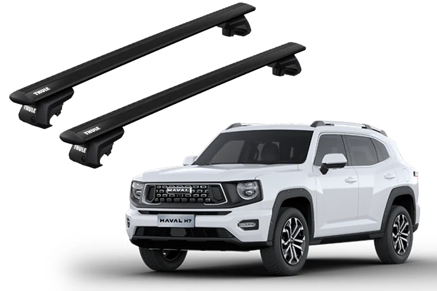 Barras THULE EVO WingBar para GREAT WALL H7 desde 2025 negro