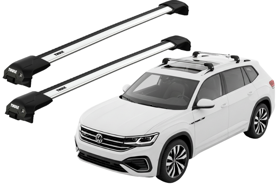 Barras THULE EDGE Flush para autos VOLKSWAGEN Atlas desde 2018