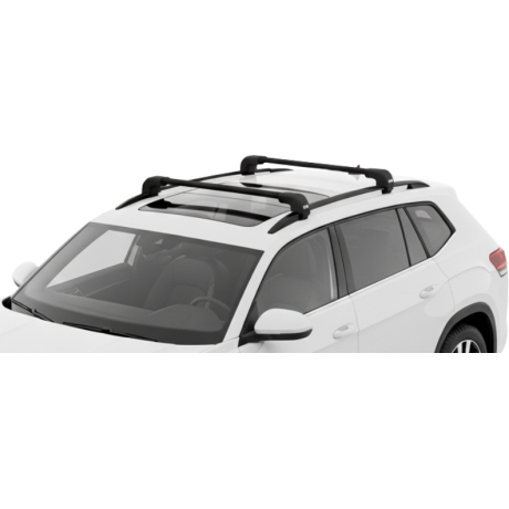 Barras THULE EDGE Flush para autos VOLKSWAGEN Atlas desde 2018 negro