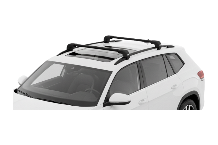 Barras THULE EDGE Flush para autos VOLKSWAGEN Atlas desde 2018 negro