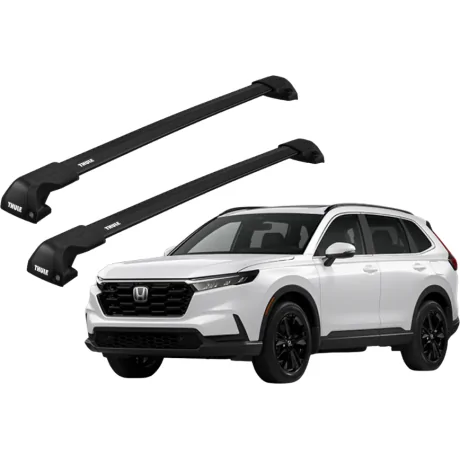 Barras THULE EDGE Flush para autos HONDA WR-V desde 2017 - 2022 negro