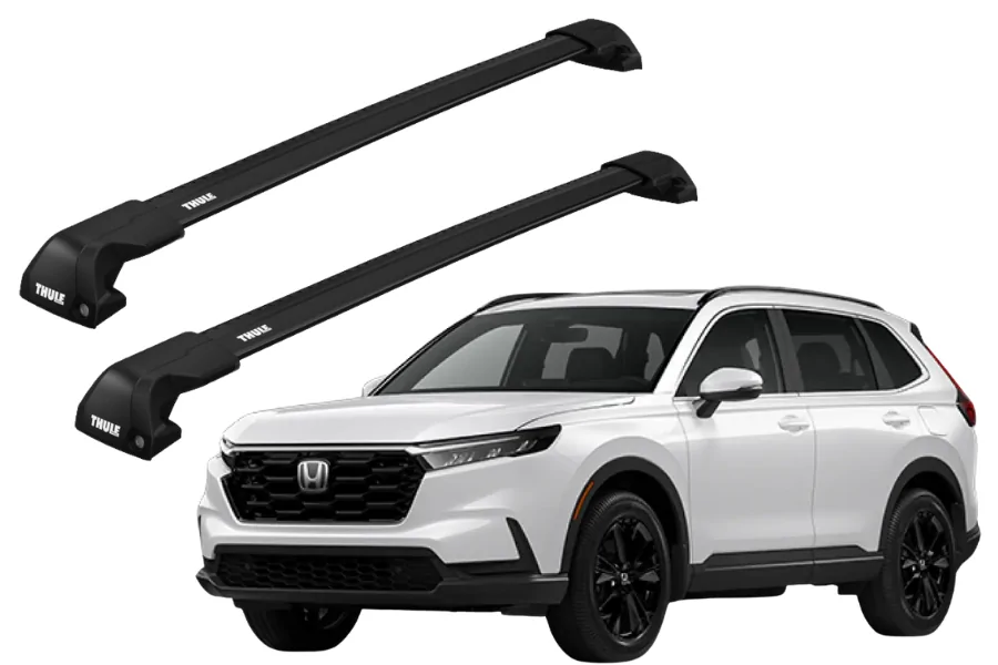 Barras THULE EDGE Flush para autos HONDA WR-V desde 2017 - 2022 negro