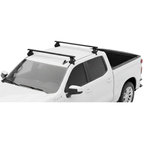 Barras THULE EVO WingBar para camioneta CHEVROLET Silverado 2019 negro