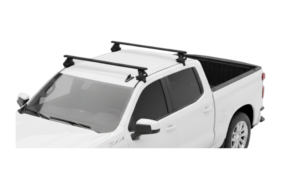 Barras THULE EVO WingBar para camioneta CHEVROLET Silverado 2019 negro