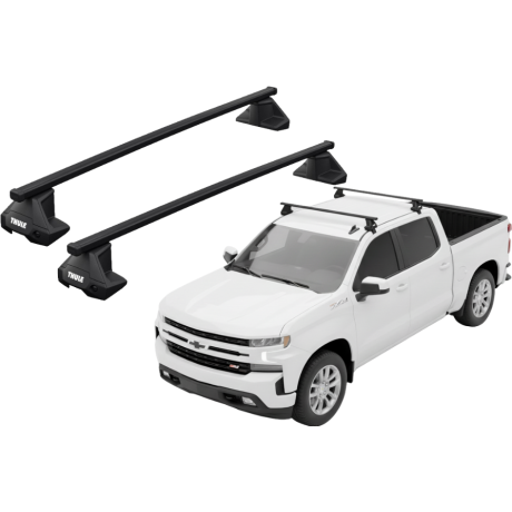 Barras THULE EVO SquareBar para camioneta CHEVROLET Silverado 2019-