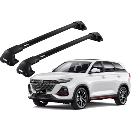 Barras THULE EDGE Flush para autos CHANGAN X7 Plus desde 2021 negro