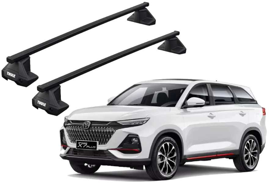 Barras THULE EVO SquareBar para autos CHANGAN X7 desde 2021