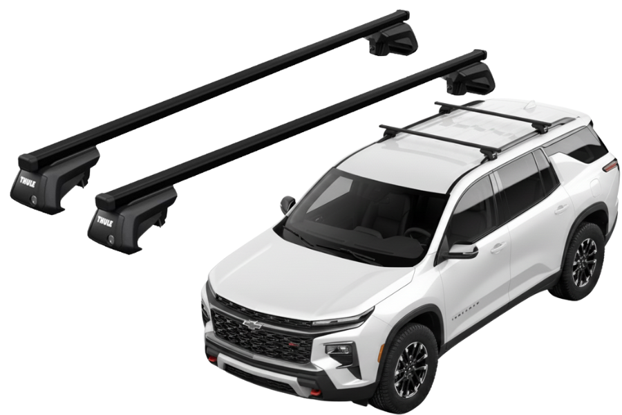 Barras THULE EVO SquareBar para autos CHEVROLET Traverse desde 2018