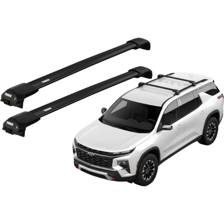 Barras THULE EDGE Flush para autos CHEVROLET Traverse desde 2018 negro