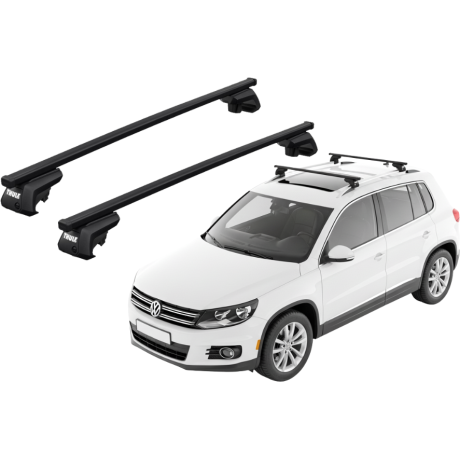 Barras THULE SmartRack XT para autos VOLKSWAGEN Tiguan 2007 a 2016