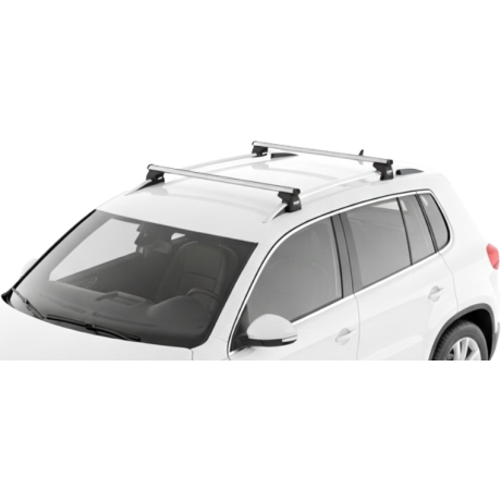 Barras THULE SmartRack XT AluBar para autos VOLKSWAGEN Tiguan 2007 a 2016