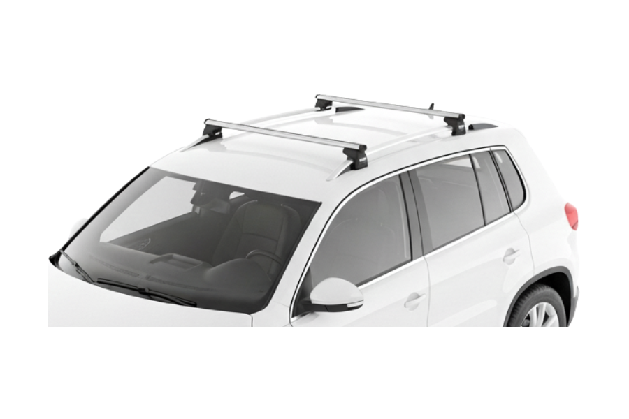 Barras THULE SmartRack XT AluBar para autos VOLKSWAGEN Tiguan 2007 a 2016