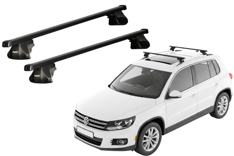Barras THULE SmartRack para autos VOLKSWAGEN Tiguan 2007 a 2016