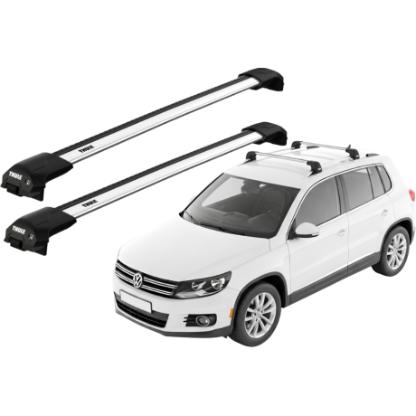 Barras THULE EDGE Flush para autos VOLKSWAGEN Tiguan 2007 a 2016
