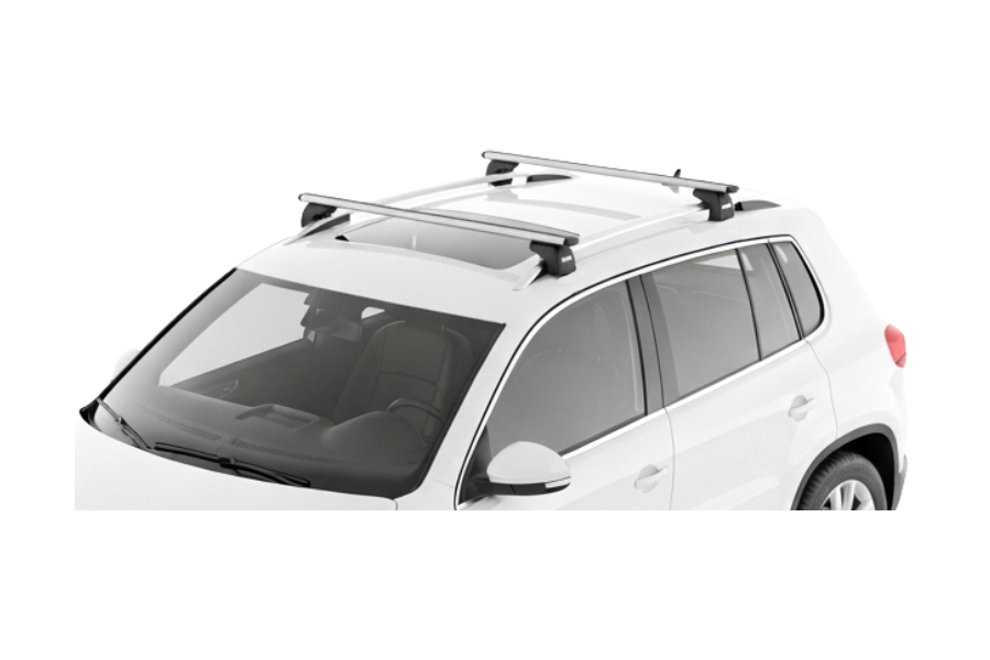 Barras THULE EVO WingBar para autos VOLKSWAGEN Tiguan 2007 a 2016