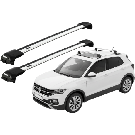 Barras THULE EDGE Flush para autos VOLKSWAGEN T-Cross desde 2019