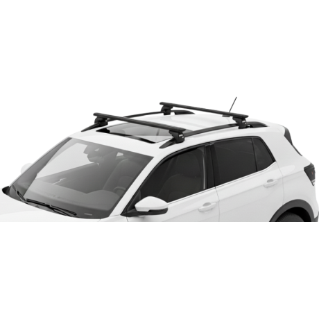 Barras THULE EVO WingBar para autos VOLKSWAGEN T-Cross desde 2019 negro