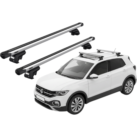 Barras Thule VOLKSWAGEN T-Cross 19- RE / SlideBar EVO