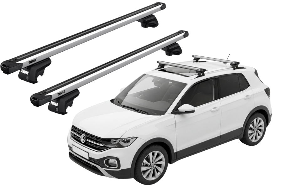 Barras Thule VOLKSWAGEN T-Cross 19- RE / SlideBar EVO