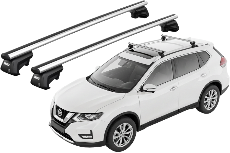 Barras THULE SmartRack XT AluBar para autos NISSAN X-Trail desde 2014 al  2021