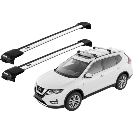 Barras THULE EDGE Flush para autos NISSAN X-Trail desde 2014 a 2021