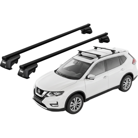 Barras THULE EVO SquareBar para autos NISSAN X-Trail desde 2014 a 2021