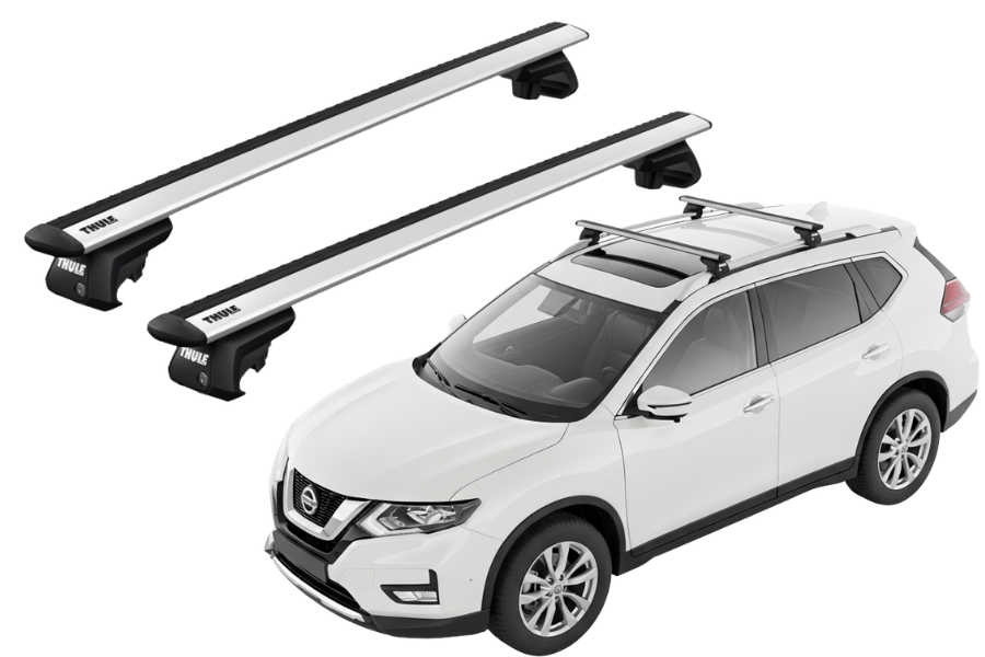 Barras THULE EVO WingBar para autos NISSAN X-Trail desde 2014 a 2021
