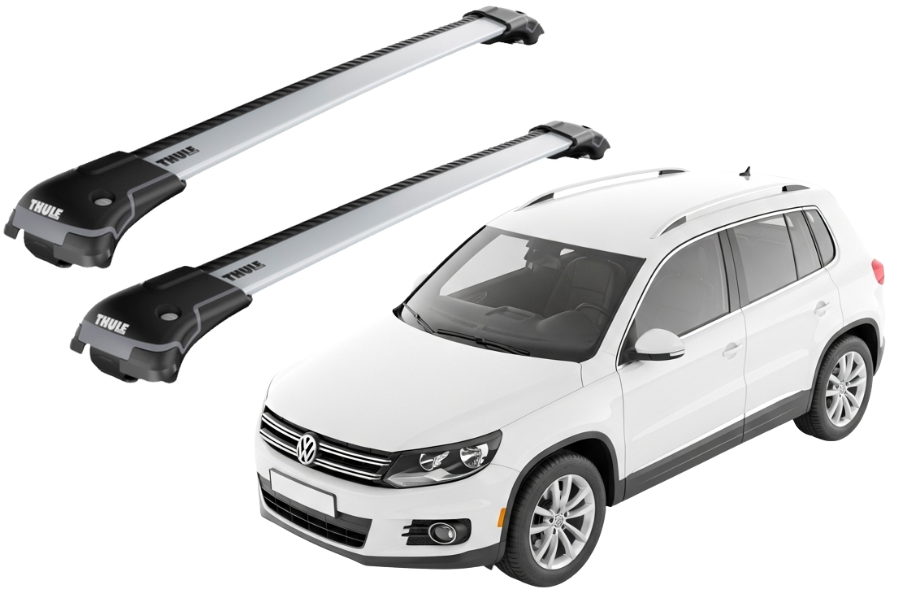 Barras THULE EDGE para autos VOLKSWAGEN Tiguan 2007 a 2016