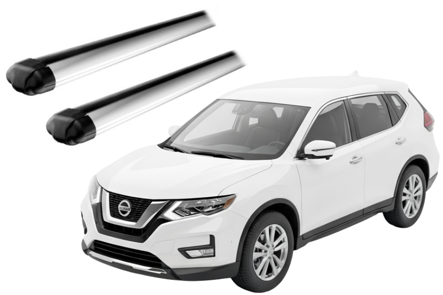 Barras THULE AeroBar para autos NISSAN X-Trail desde 2014 a 2021 negro