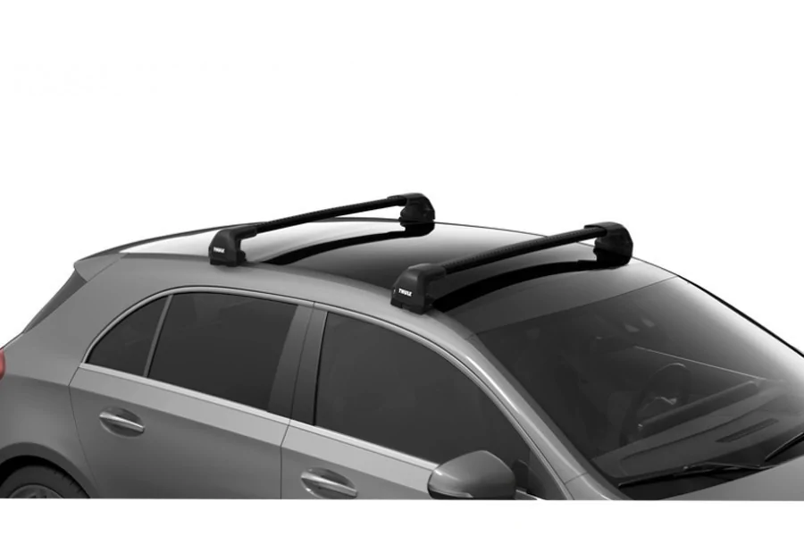 Barras THULE EDGE FLUSH para autos CITROEN C4 2005 a 2010 negro
