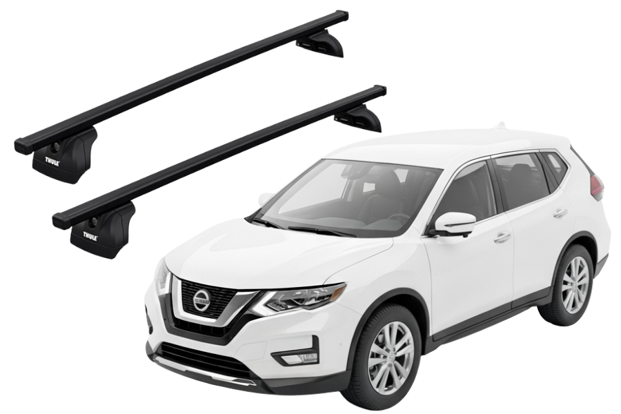 Barras THULE SquareBar para autos NISSAN X-Trail desde 2014 a 2021