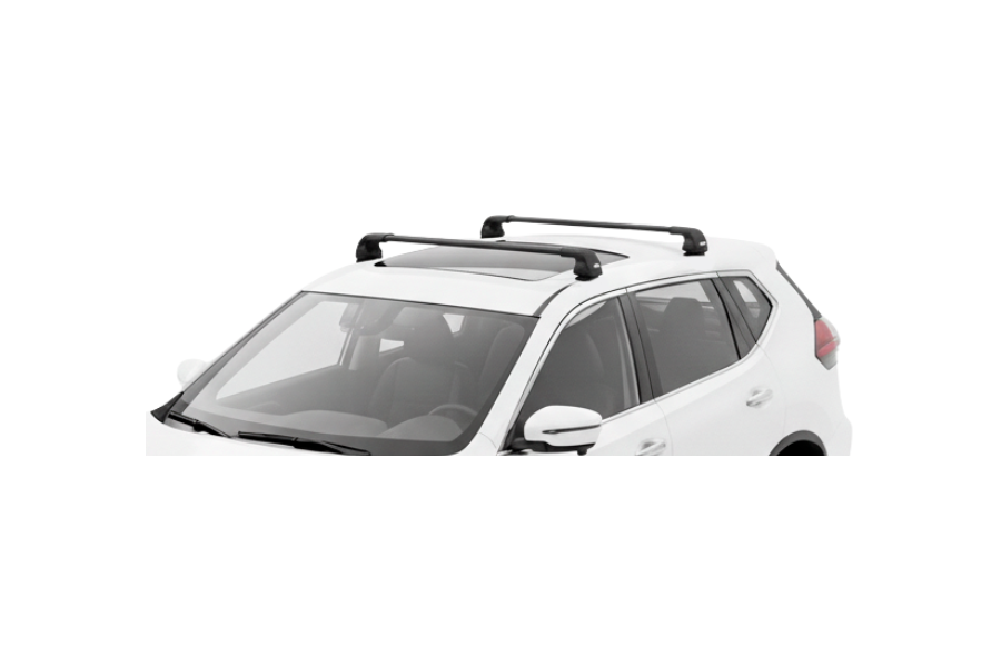 Barras THULE EDGE FLUSH para autos CITROEN C4 2005 a 2010 negro