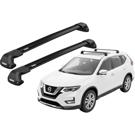 Barras THULE EDGE FLUSH para autos CITROEN C4 2005 a 2010 negro